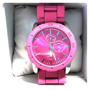 pink watch